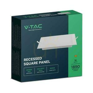 V-TAC LED-Einbauleuchte Premium Downlight 18W Quadratisch 220x220 VT-61018 3000K 1850lm. small 4