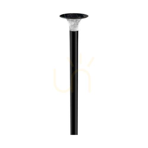 Prüfen V-TAC 15W LED Solar Gartenmast IP65 CCT Bewegungsmelder Schwarz 88cm VT-413 6000K+4000K 2200lm 3 Jahre Garantie