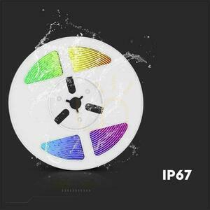 V-TAC LED-Band Solarstrom 5mb Pilot IP67 VT-2835 RGB 120lm small 3