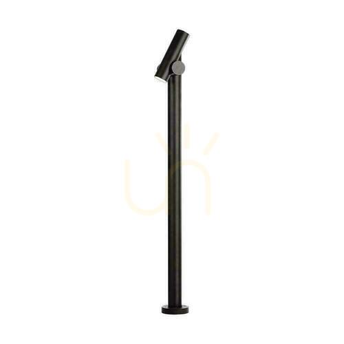 Prüfen V-TAC 4W LED Gartenmast 100CM Schwarz IP44 VT-1187 4000K 390lm.