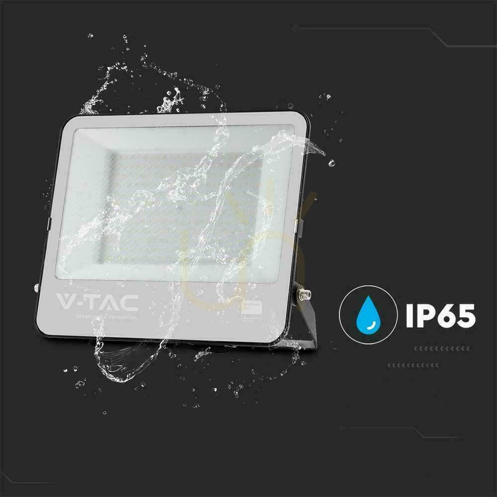 Prüfen V-TAC 200W 185Lm/W Schwarz VT-44205 4000K 37000lm LED Projektor V-TAC 200W 185Lm/W Schwarz VT-44205 4000K 37000lm LED Projektor