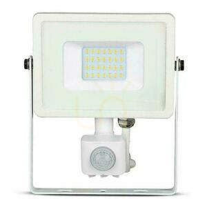 V-TAC 20W LED Projektor SAMSUNG CHIP Bewegungssensor Cut-Off Funktion Weiß VT-20-S-B 4000K 1600lm 5 Jahre Garantie small 0