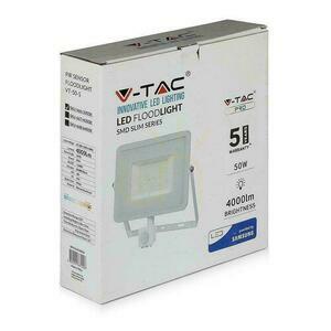 LED-Projektor V-TAC 50W SAMSUNG CHIP Bewegungsmelder Abschaltfunktion Weiß VT-50-S-W 3000K 4000lm 5 Jahre Garantie small 2
