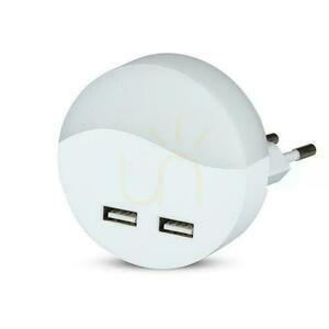 LED-Nachtlicht mit USB V-TAC SAMSUNG CHIP Round VT-84-RD 3000K 10lm. 0 LED-Nachtlicht mit USB V-TAC SAMSUNG CHIP Round VT-84-RD 3000K 10lm. small 0