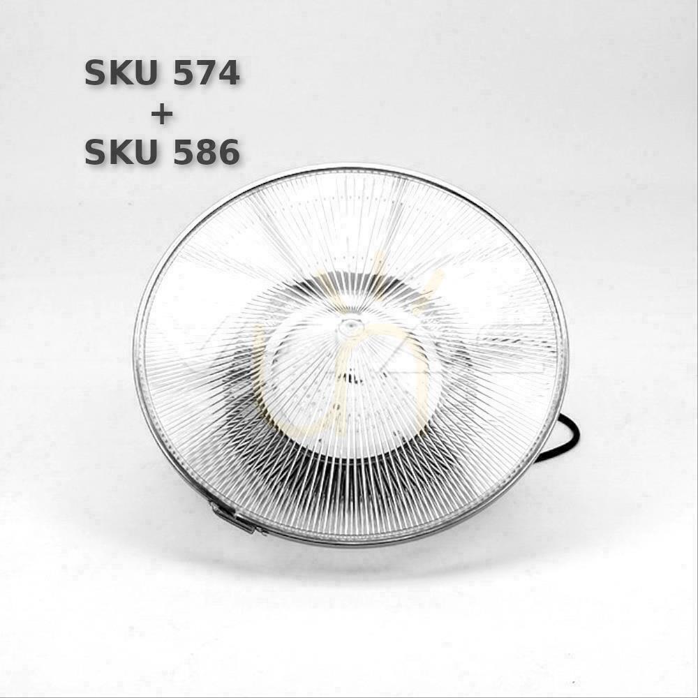 Prüfen PC-Abdeckung für V-TAC High-Bay-Schirm SKU 574, 120°, SKU 586 PC-Abdeckung für V-TAC High-Bay-Schirm SKU 574, 120°, SKU 586