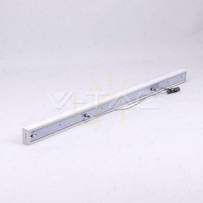 Anzeige V-TAC LED Linear SAMSUNG CHIP 60W Top Down Pendelleuchte Dimmbar UGR6 Weiß VT-7-61-W 4000K 6600lm 5 Jahre Garantie V-TAC LED Linear SAMSUNG CHIP 60W Top Down Pendelleuchte Dimmbar UGR6 Weiß VT-7-61-W 4000K 6600lm 5 Jahre Garantie