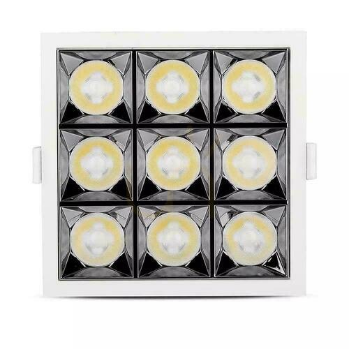 Prüfen V-TAC Downlight SAMSUNG CHIP 36W UGR19 CRI90+ 36st VT-2-36-1 5700K 2880lm 5 Jahre Garantie