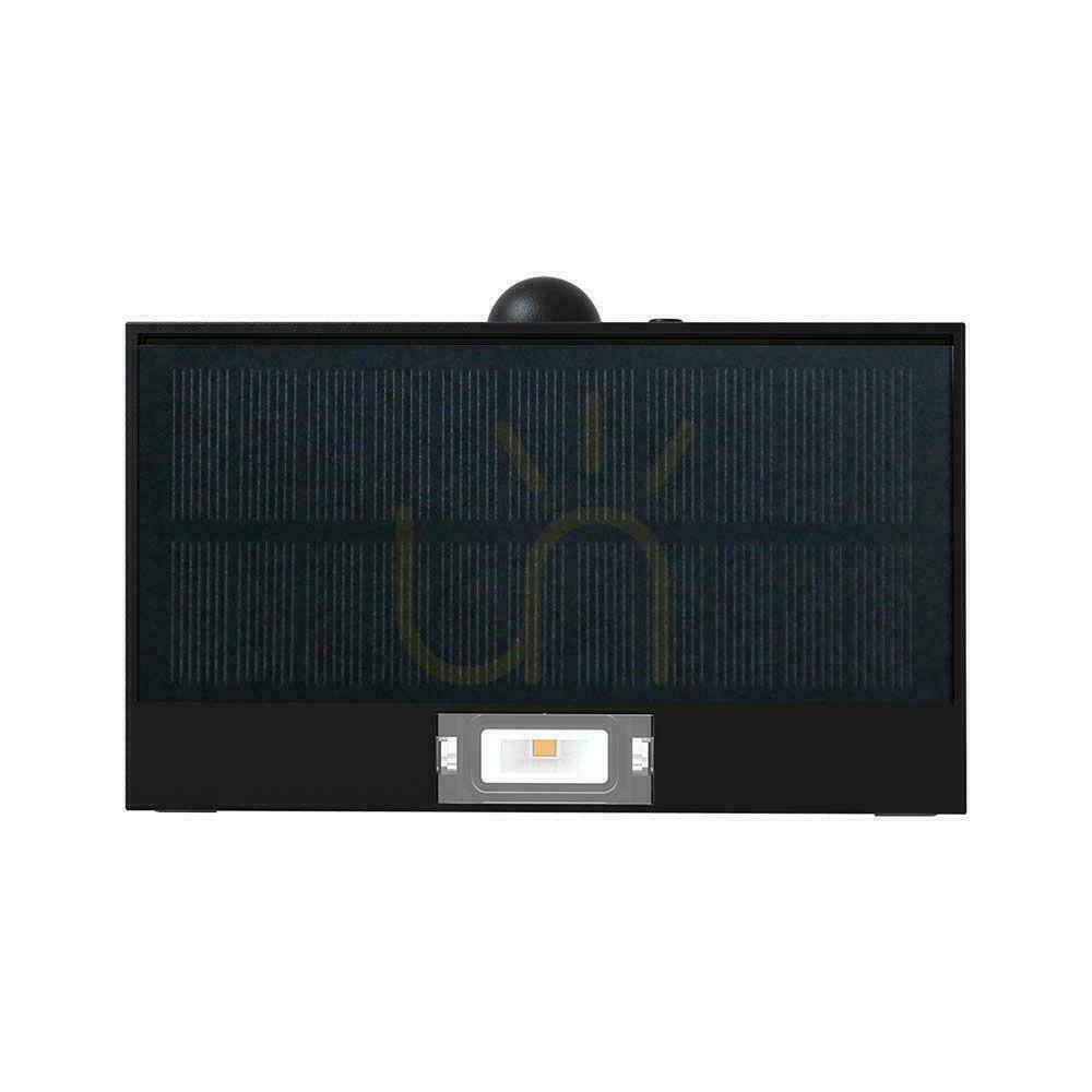 Anzeige Solar V-TAC 3W CCT Bewegungsmelder Garten Wandlampe Schwarz VT-403 3000K-4000K 350lm. Solar V-TAC 3W CCT Bewegungsmelder Garten Wandlampe Schwarz VT-403 3000K-4000K 350lm.