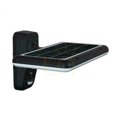 Prüfen V-TAC 15W CCT Bewegungsmelder IP65 Schwarz VT-414 4000K-6000K 2000lm Solar-Wandleuchte für den Garten.