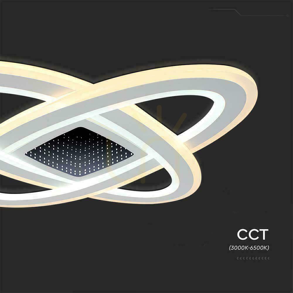 Prüfen V-TAC 130W LED CCT Pilot VT-7962 3000K-6500K 13600lm Deckenleuchte. V-TAC 130W LED CCT Pilot VT-7962 3000K-6500K 13600lm Deckenleuchte.