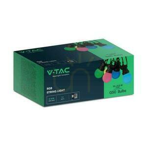 V-TAC Garten Girlande (String) LED 13mb 15x0.5W IP44 VT-713S RGB 30lm small 3