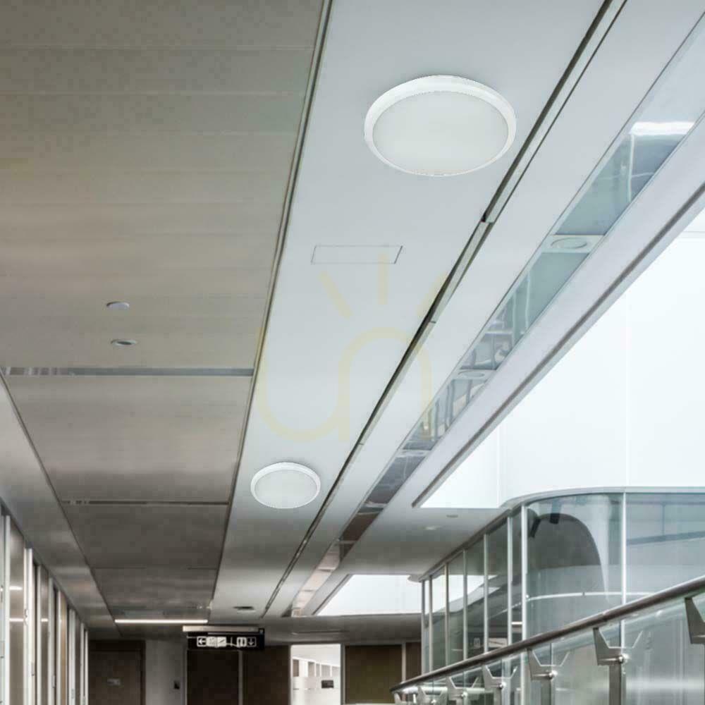 Vorschau Plafond V-TAC 20W LED Rund IP44 Bewegungsmelder Mikrowelle IK10 30cm Weiß VT-8222 3000K-4000K-6000K 1800lm 5 Jahre Garantie Plafond V-TAC 20W LED Rund IP44 Bewegungsmelder Mikrowelle IK10 30cm Weiß VT-8222 3000K-4000K-6000K 1800lm 5 Jahre Garantie