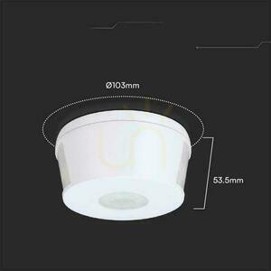 V-TAC VT-81000 Decken-Bewegungsmelder, 360°, Ø103 mm, max. 1000 W LED, Weiß small 6