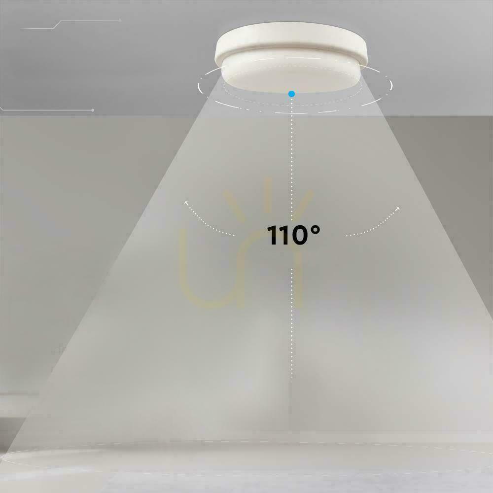 Prüfen V-TAC 18W LED Plafond Rund 195x38mm IP54 VT-8096 6500K 1820lm V-TAC 18W LED Plafond Rund 195x38mm IP54 VT-8096 6500K 1820lm