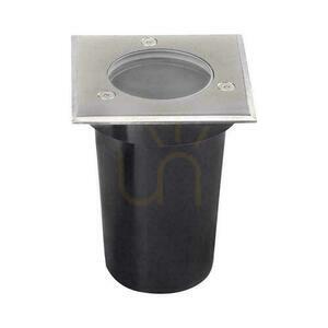 Bodeneinbauleuchte V-TAC VT-1127 quadratisch, gebürsteter Stahl, GU10, IP67 small 0