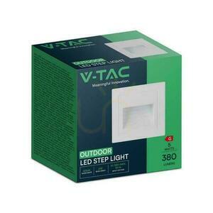 V-TAC 5W LED Square White 230V VT-1129 3000K 380lm LED-Treppenleuchte. small 1