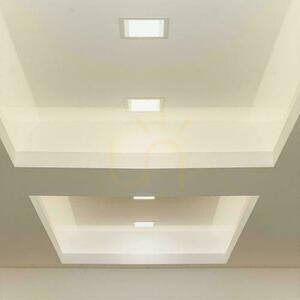 V-TAC LED-Panel Einbau Premium Downlight 3W Quadratisch 90x90 VT-61003 3000K 330lm. small 7
