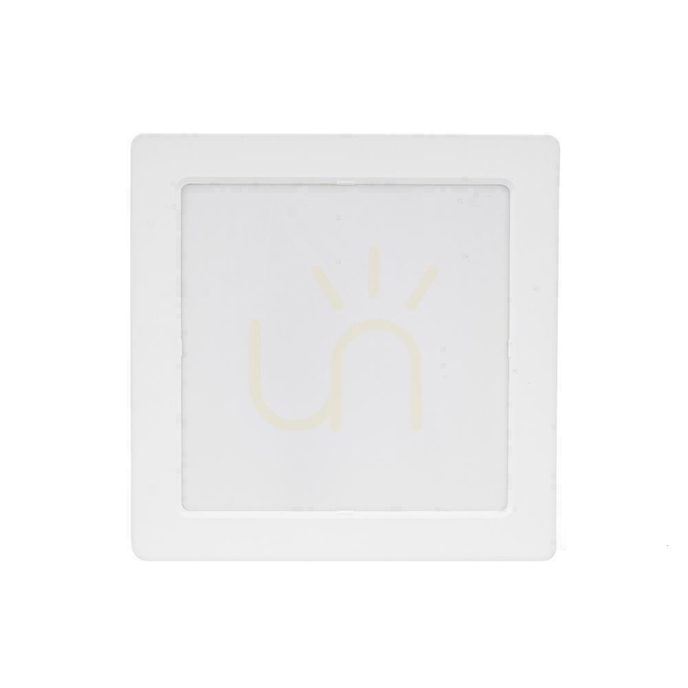 Aussicht V-TAC LED-Einbauleuchte Premium Downlight 6W Quadratisch 120x120 VT-61006 3000K 660lm. V-TAC LED-Einbauleuchte Premium Downlight 6W Quadratisch 120x120 VT-61006 3000K 660lm.
