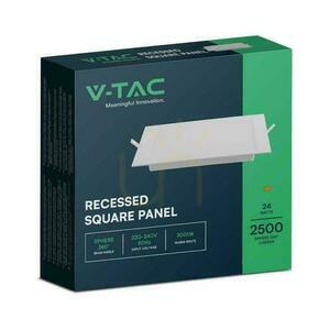 V-TAC LED-Einbauleuchte Premium Downlight 24W Quadratisch 300x300 VT-61024 4000K 2640lm. small 4