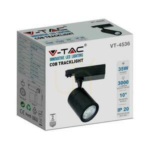3F V-TAC Stromschienenleuchte 35W 10st Schwarz VT-4536 3000K 3000lm small 5