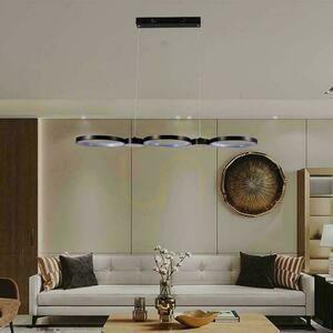 Design-LED-Pendelleuchte 38W 3000K 4560lm schwarz VT-7820 V-TAC small 4