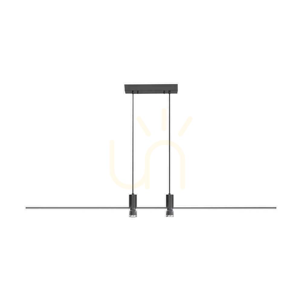 Prüfen V-TAC 19W LED-Pendelleuchte Schwarz VT-7827 4000K 2160lm V-TAC 19W LED-Pendelleuchte Schwarz VT-7827 4000K 2160lm