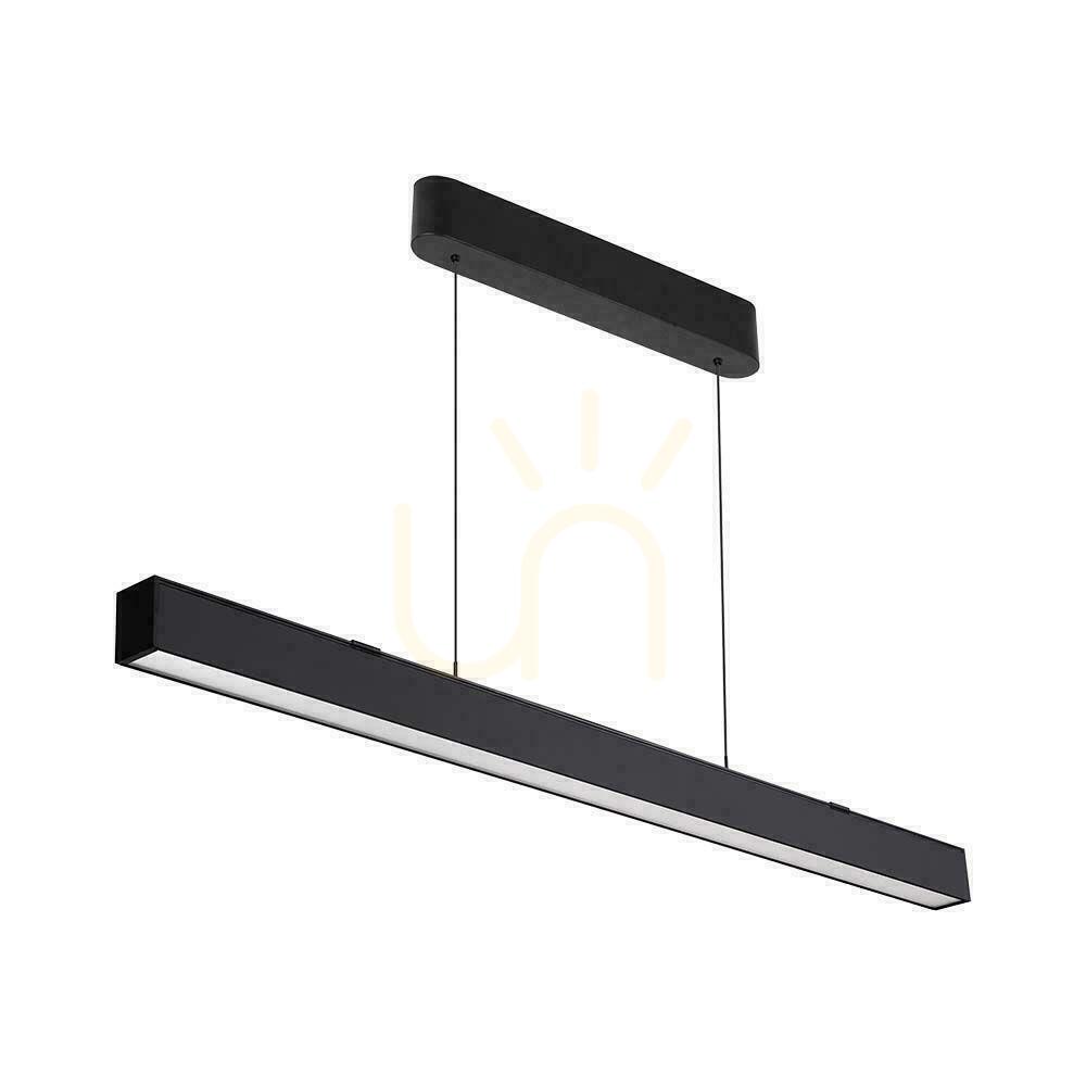 Prüfen V-TAC LED Linear SAMSUNG CHIP 40W CCT Abgependelt 120cm Schwarz VT-7-44 3000K+4000K+6400K 3400lm 5 Jahre Garantie V-TAC LED Linear SAMSUNG CHIP 40W CCT Abgependelt 120cm Schwarz VT-7-44 3000K+4000K+6400K 3400lm 5 Jahre Garantie