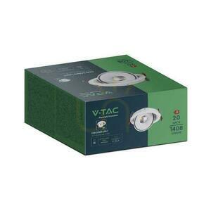 V-TAC LED Tilt Downlight 20W LED COB CRI90+ CCT Weiß VT-2520 3000K-4000K-6400K 1408lm. 4 V-TAC LED Tilt Downlight 20W LED COB CRI90+ CCT Weiß VT-2520 3000K-4000K-6400K 1408lm. small 4