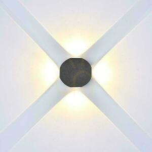 Wandmontage Top Down V-TAC 4W LED Leuchte IP54 Schwarz VT-2544 4000K 390lm small 3
