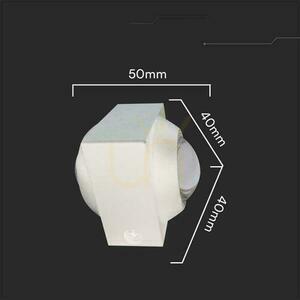 Wandleuchte V-TAC 2W LED IP54 Weiß VT-2503 4000K 200lm mit Licht nach oben und unten small 2