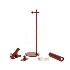 V-TAC 4-in-1 Schreibtischlampe 37cm Tapete Clip Taschenlampe 3W LED Rot VT-7413 4000K 300lm small 10