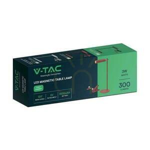 V-TAC 4-in-1 Schreibtischlampe 37cm Tapete Clip Taschenlampe 3W LED Rot VT-7413 4000K 300lm small 3