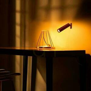 V-TAC 4-in-1 Schreibtischlampe 37cm Tapete Clip Taschenlampe 3W LED Rot VT-7413 4000K 300lm small 8