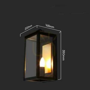 Wandleuchte V-TAC E14 Schwarz Classic IP65 VT-1190 5 Wandleuchte V-TAC E14 Schwarz Classic IP65 VT-1190 small 5