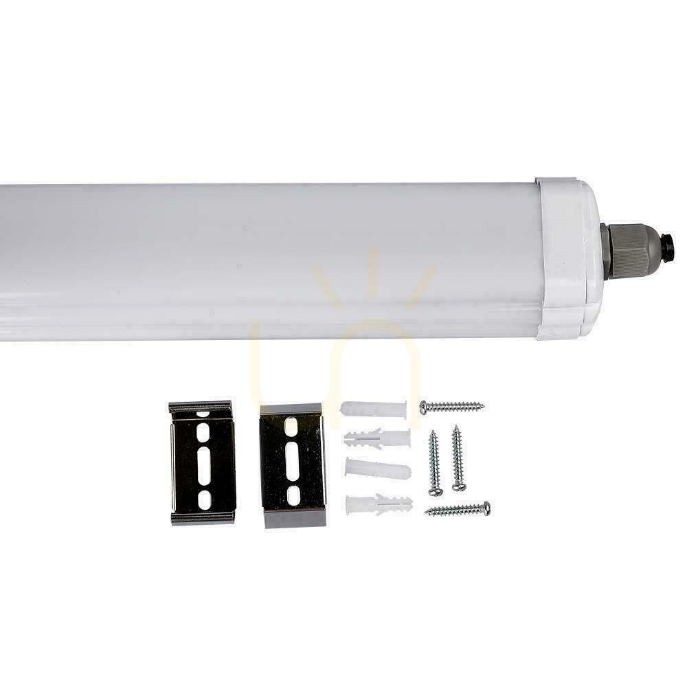 Vorschau V-TAC G-SERIES 60cm 18W 120Lm/W VT-6076 4000K 2160lm Hermetische LED-Leuchte. V-TAC G-SERIES 60cm 18W 120Lm/W VT-6076 4000K 2160lm Hermetische LED-Leuchte.