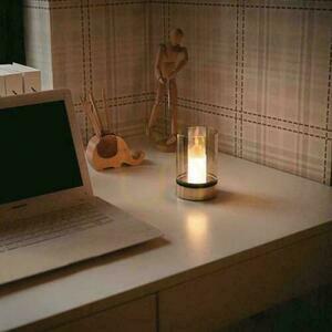 V-TAC Kerzenlicht Nachtlicht 3W LED Ladegerät USB Dimmbar Gold VT-7564 3000K 110lm. 4 V-TAC Kerzenlicht Nachtlicht 3W LED Ladegerät USB Dimmbar Gold VT-7564 3000K 110lm. small 4