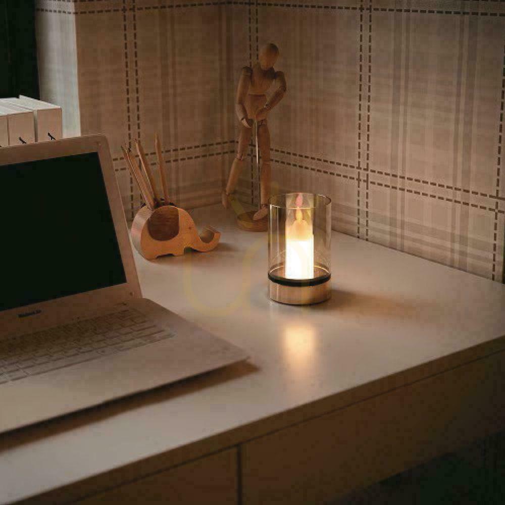 Zeige V-TAC Kerzenlicht Nachtlicht 3W LED Ladegerät USB Dimmbar Gold VT-7564 3000K 110lm. V-TAC Kerzenlicht Nachtlicht 3W LED Ladegerät USB Dimmbar Gold VT-7564 3000K 110lm.