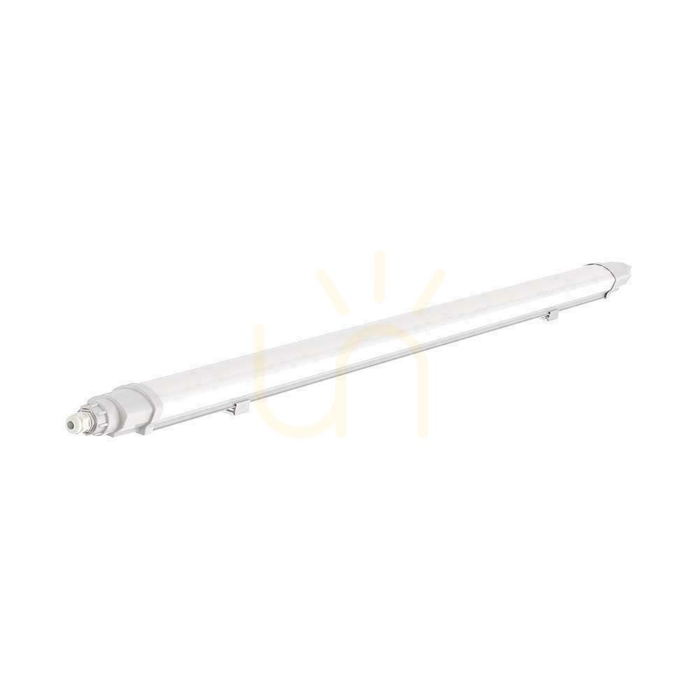 Aussicht Hermetische LED-Leuchte V-TAC WP LINKABLE 120cm VT-80120 4000K 3900lm Hermetische LED-Leuchte V-TAC WP LINKABLE 120cm VT-80120 4000K 3900lm