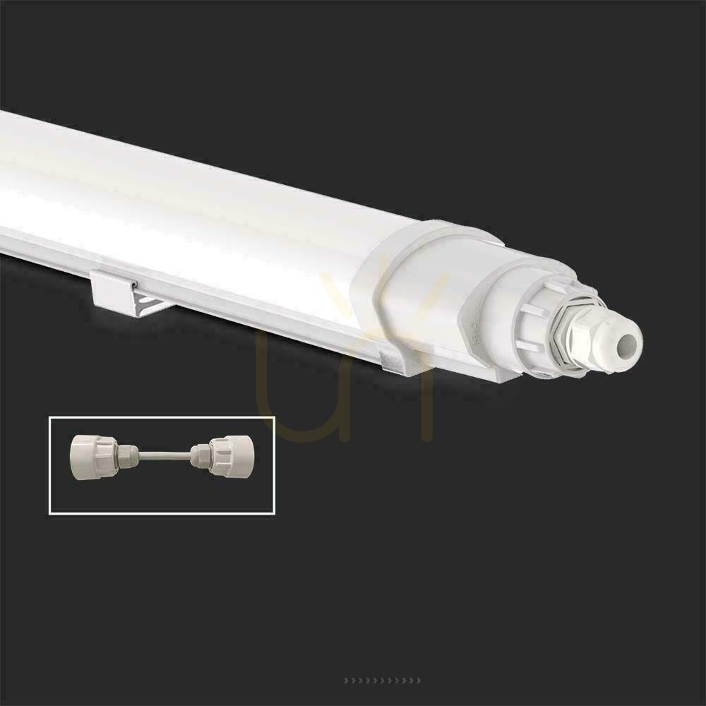Prüfen Hermetische LED-Leuchte V-TAC WP LINKABLE 120cm VT-80120 4000K 3900lm Hermetische LED-Leuchte V-TAC WP LINKABLE 120cm VT-80120 4000K 3900lm