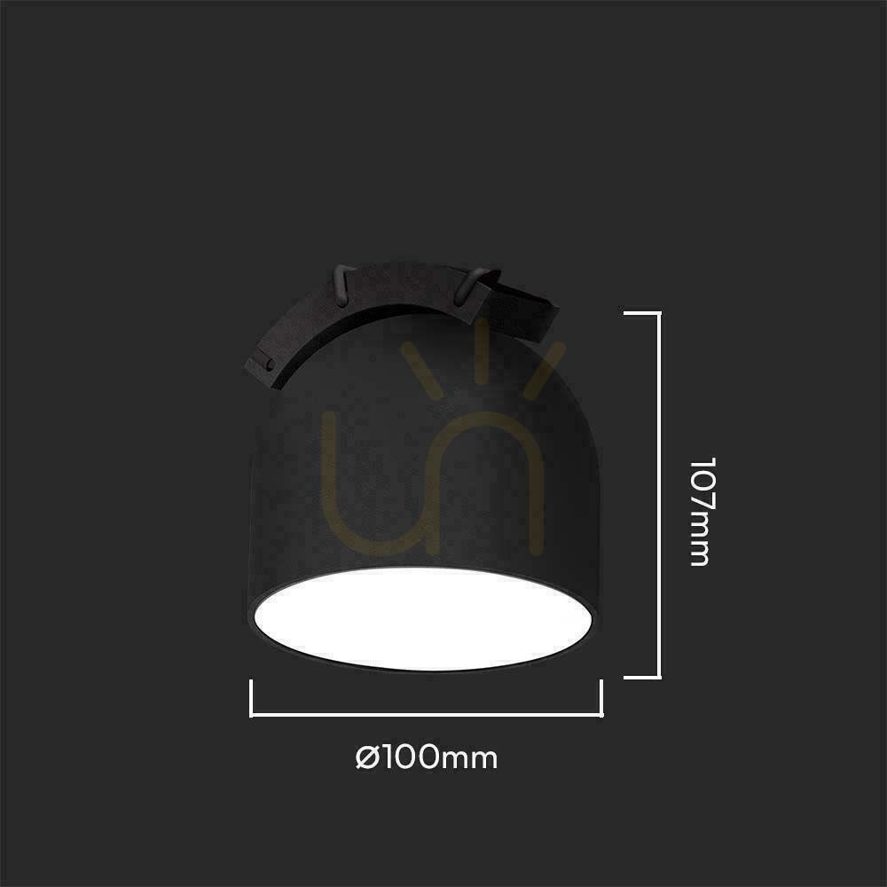 Zeige 48V V-TAC 12W LED 120st Schwarz VT-41112 3000K 800lm Projektor Schienensystem Leuchte 3 Jahre Garantie 48V V-TAC 12W LED 120st Schwarz VT-41112 3000K 800lm Projektor Schienensystem Leuchte 3 Jahre Garantie