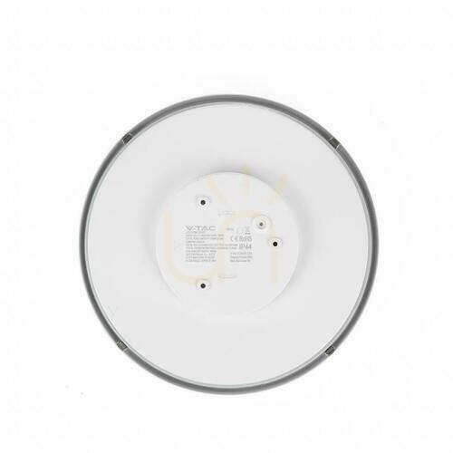 Prüfen Plafond V-TAC 36W LED Rund 35cm Aufbaustrahler IP44 Weiß VT-8630 6500K 3820lm.