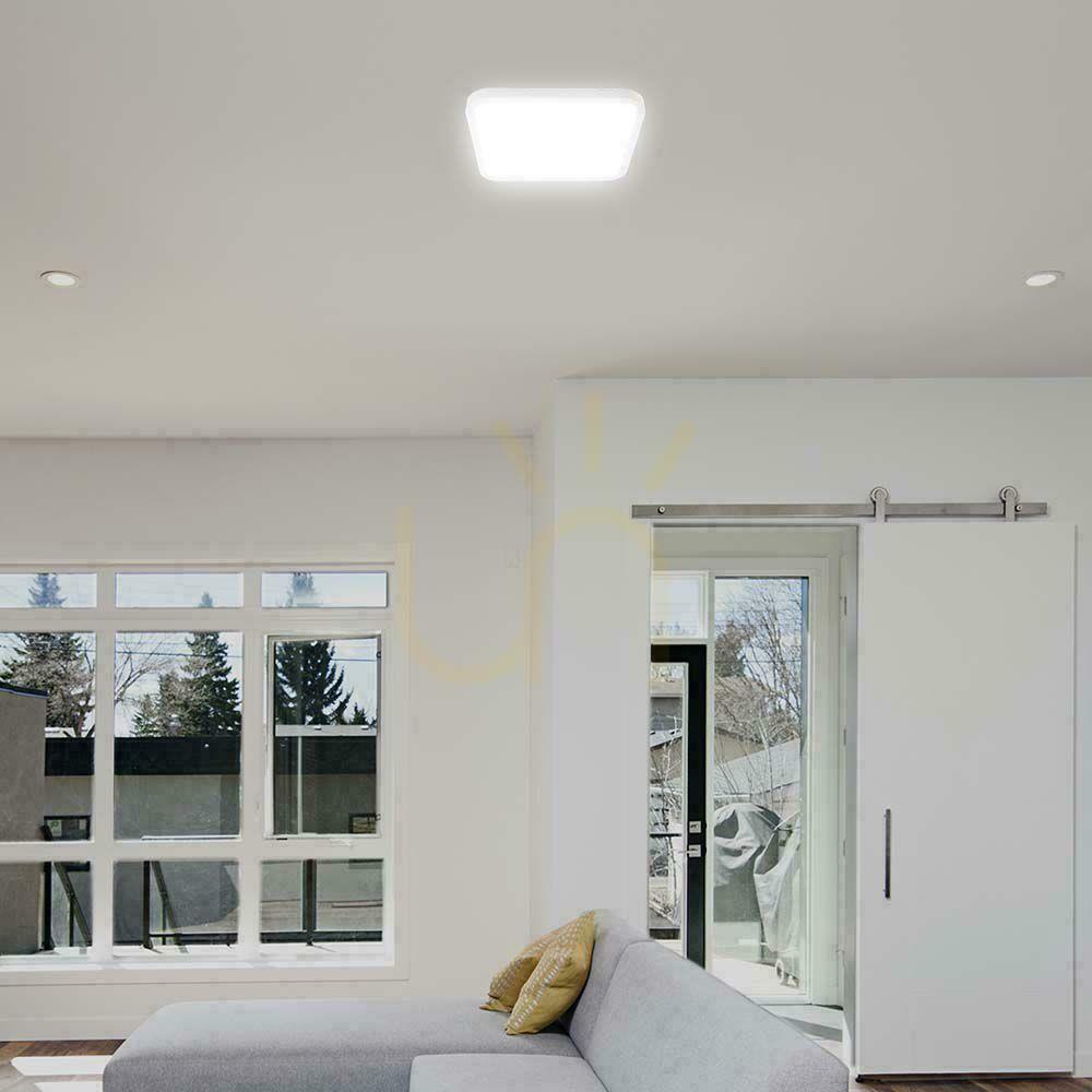 Prüfen Plafond V-TAC 24W LED Quadrat 29x29cm Aufputz IP44 Weiß VT-8624 3000K 2500lm Plafond V-TAC 24W LED Quadrat 29x29cm Aufputz IP44 Weiß VT-8624 3000K 2500lm