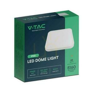 Plafond V-TAC 48W LED Quadrat 42x42cm Aufputz IP44 Weiß VT-8630 6500K 5160lm small 3