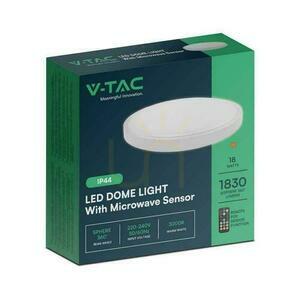 Plafond V-TAC 18W LED Rund 29cm Aufputz Pilot Bewegungsmelder IP44 Weiß VT-8618S 3000K 1830lm 4 Plafond V-TAC 18W LED Rund 29cm Aufputz Pilot Bewegungsmelder IP44 Weiß VT-8618S 3000K 1830lm small 4