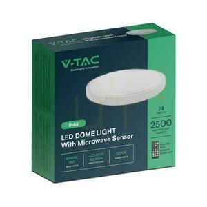 Plafond V-TAC 24W LED Rund 35cm Aufputz Pilot Bewegungsmelder IP44 Weiß VT-8624S 3000K 2500lm 4 Plafond V-TAC 24W LED Rund 35cm Aufputz Pilot Bewegungsmelder IP44 Weiß VT-8624S 3000K 2500lm small 4