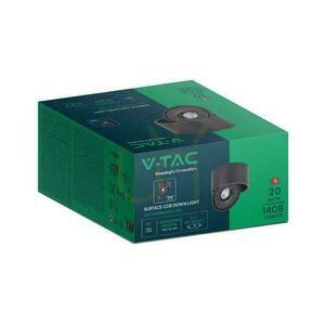 Anbaudownlight V-TAC 20W Tilt CRI90 CCT Schwarz VT-2825 3000K-4000K-6400K 1408lm. small 5