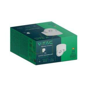 Anbaudownlight V-TAC 28W Tilt CRI90 CCT Weiß VT-2833 3000K-4000K-6400K 2500lm. small 4