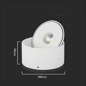 Anbaudownlight V-TAC 28W Tilt CRI90 CCT Weiß VT-2833 3000K-4000K-6400K 2500lm. small 5