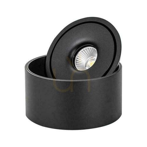 Prüfen Anbaudownlight V-TAC 28W Tilt CRI90 CCT Schwarz VT-2833 3000K-4000K-6400K 2500lm.