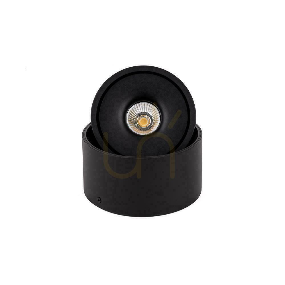 Vorschau Anbaudownlight V-TAC 28W Tilt CRI90 CCT Schwarz VT-2833 3000K-4000K-6400K 2500lm. Anbaudownlight V-TAC 28W Tilt CRI90 CCT Schwarz VT-2833 3000K-4000K-6400K 2500lm.